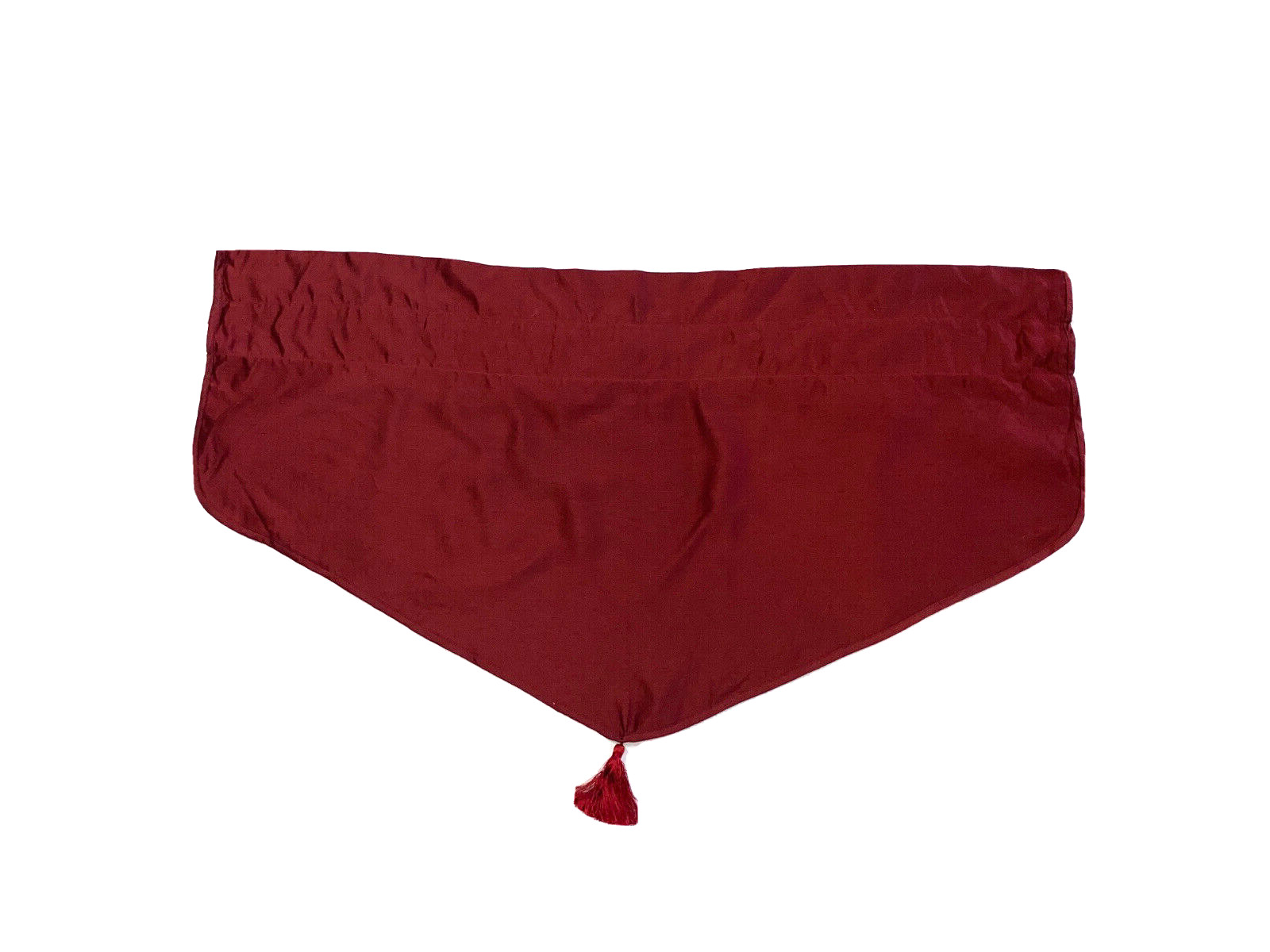 Set 8 JC Penney Curtains & Valances Window Treatments Drapes Dark Red Decorator