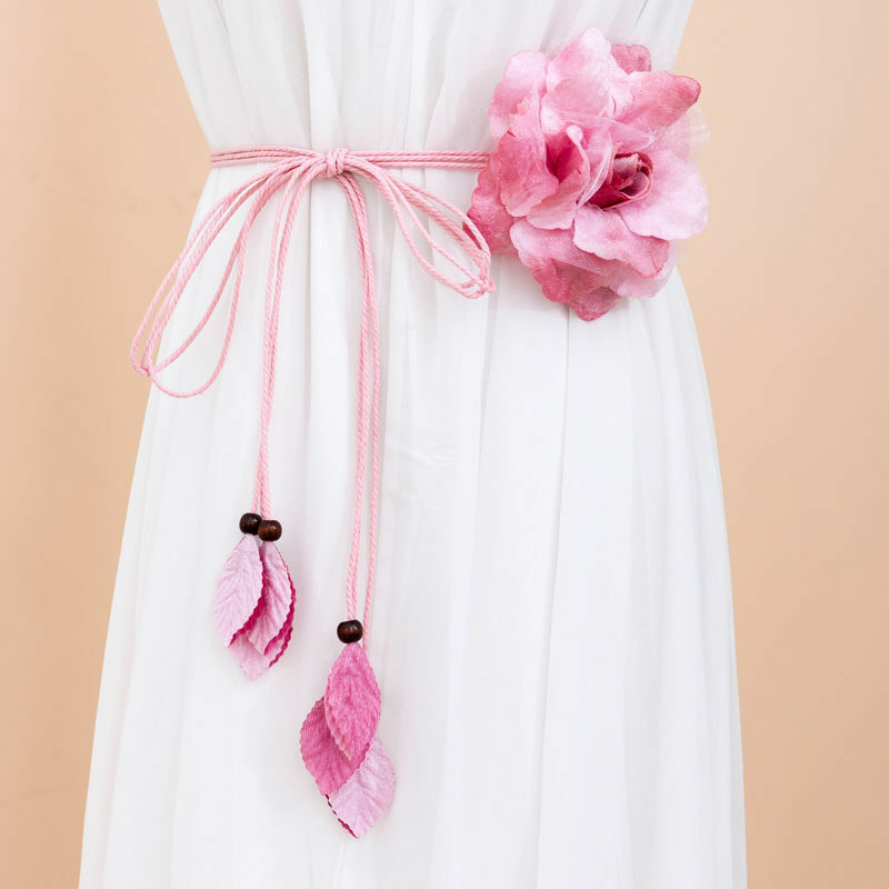 1 Pair Floral Curtain Tie Backs Holdback Tieback Holders Flower Home Decor