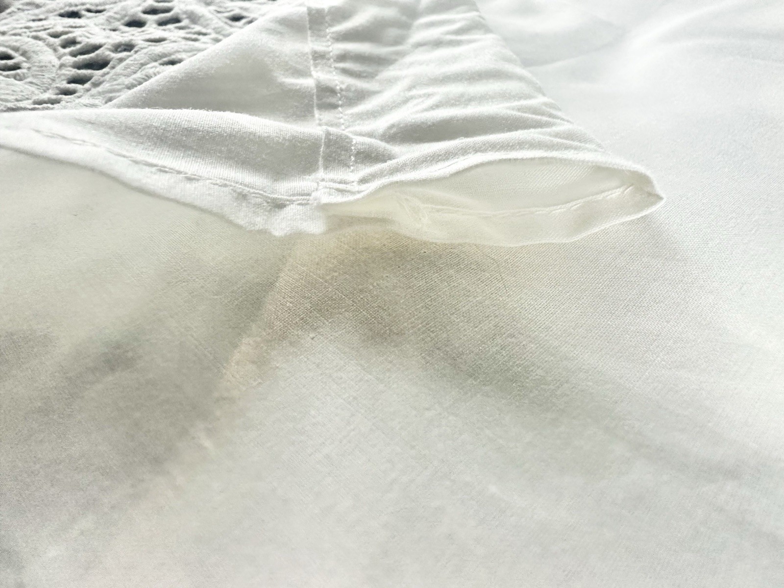 2 White 39″x39″ Custom Eyelet Trim Rod Window Treatment Curtain Drapes