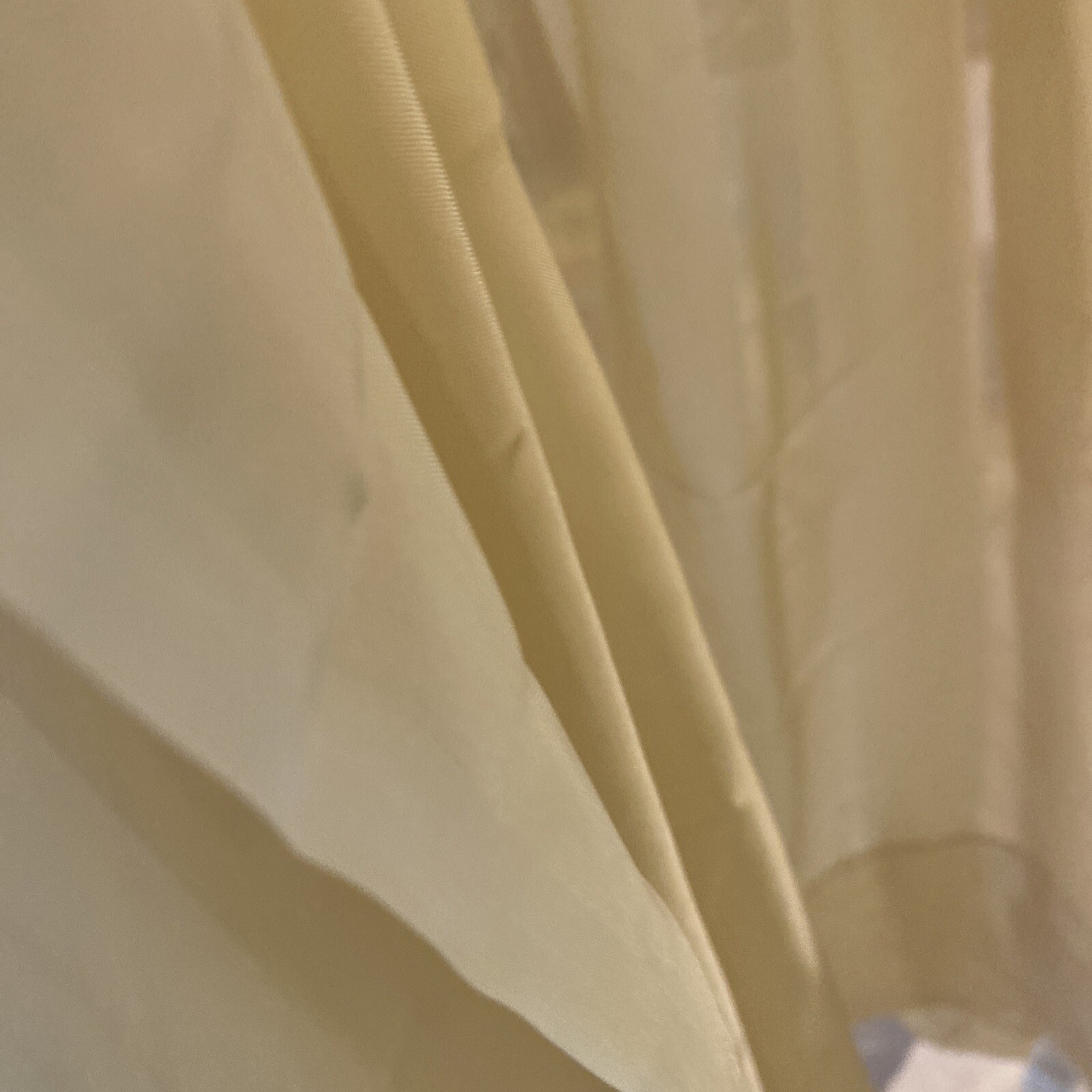 12 Gold Sheer Panels Drape Rod 94×60 Lisette JCP Home Collection Discontinued