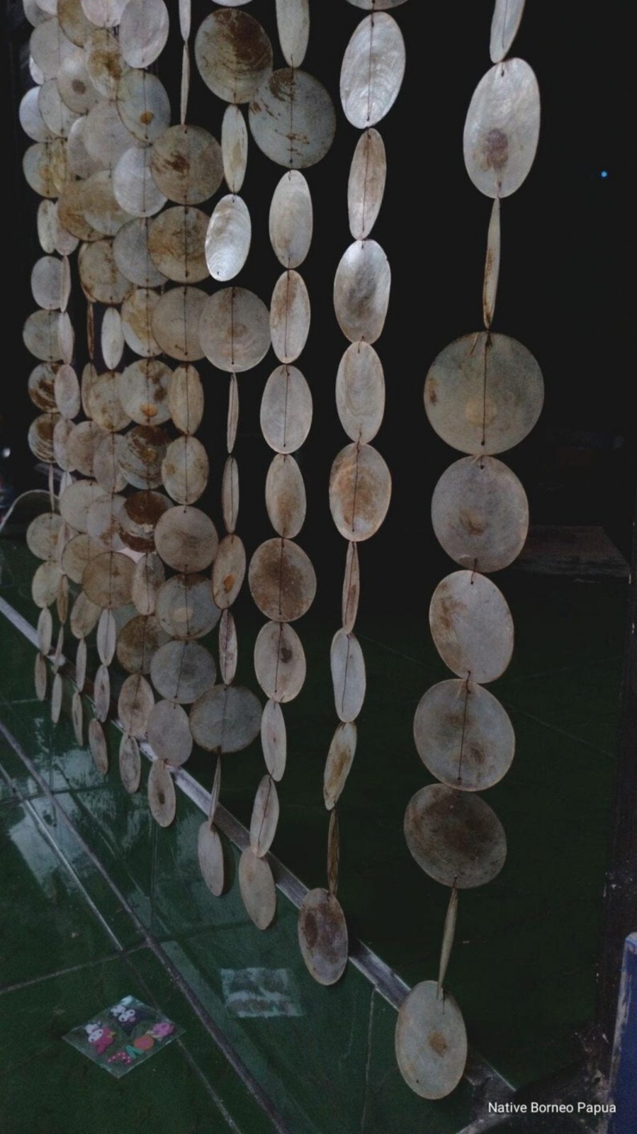 78,74″Antique shell curtains,home decor,wall decor, gifts for her, Gifts