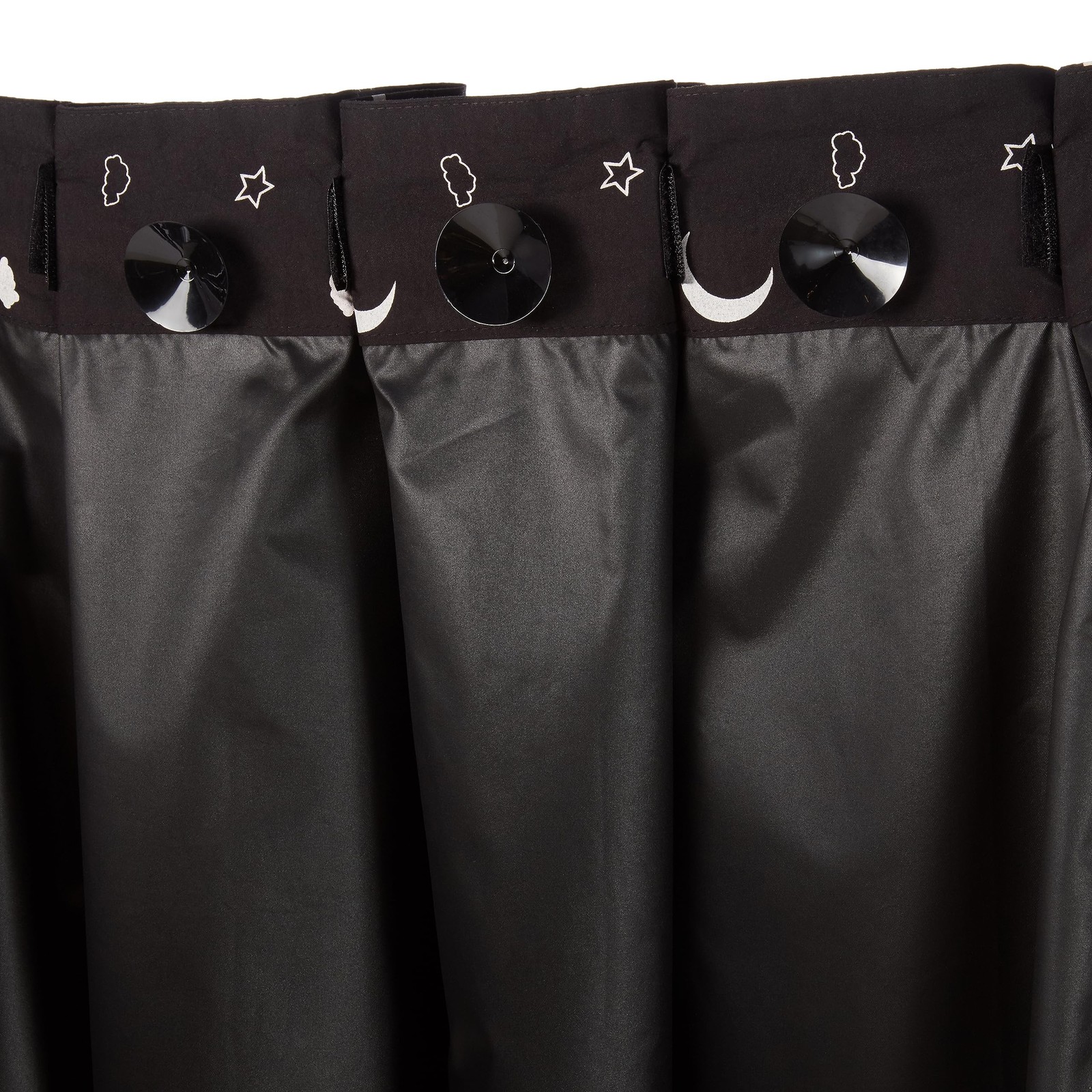 Retailer Basics Portable Blackout Curtain Shade Suction Cups 50 W X 78 L 1-Pack