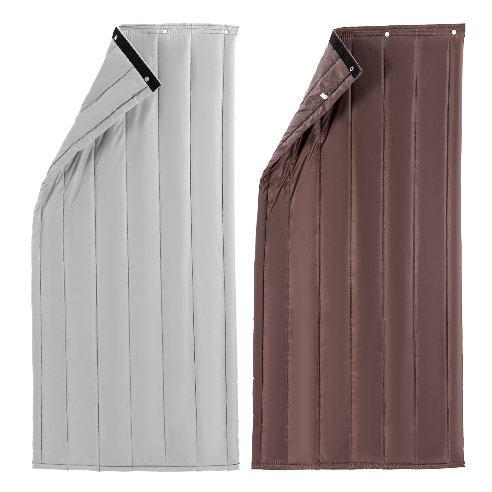 Lightweight Thermal Insulated Door Curtain 39.5″x83″ Winter Doorway Drapes Cover