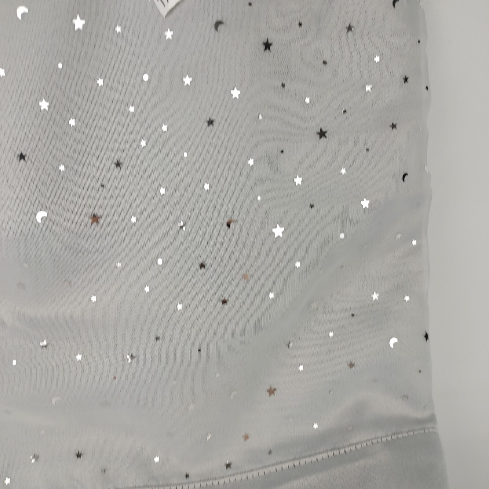 Juicy Couture Melody Night Star, 2-Pack Room Darkening Curtains, Gray & Silver