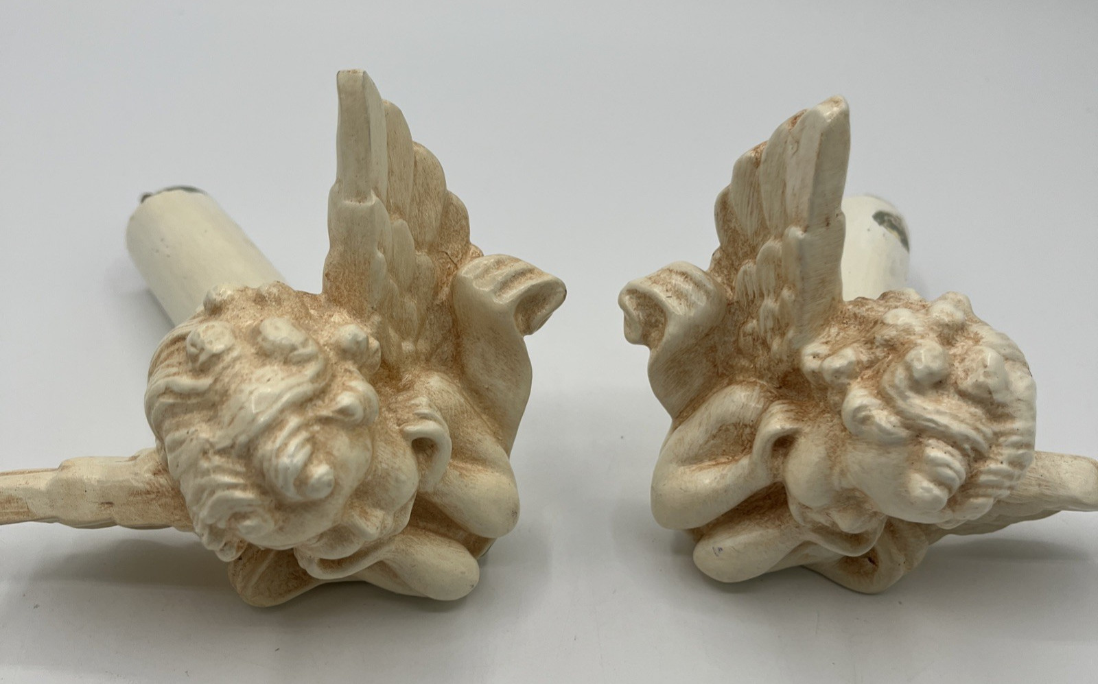 Vintage Cherub Angel Door Handle/ Hooks/ Curtain Backs Home Decor 1 PAIR