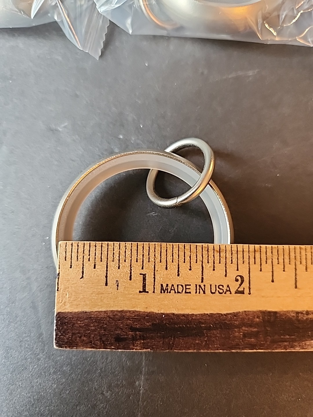 Pottery Barn Quiet-Glide Curtain Round Rings Large 1.25″ Set of 10 Pewter
