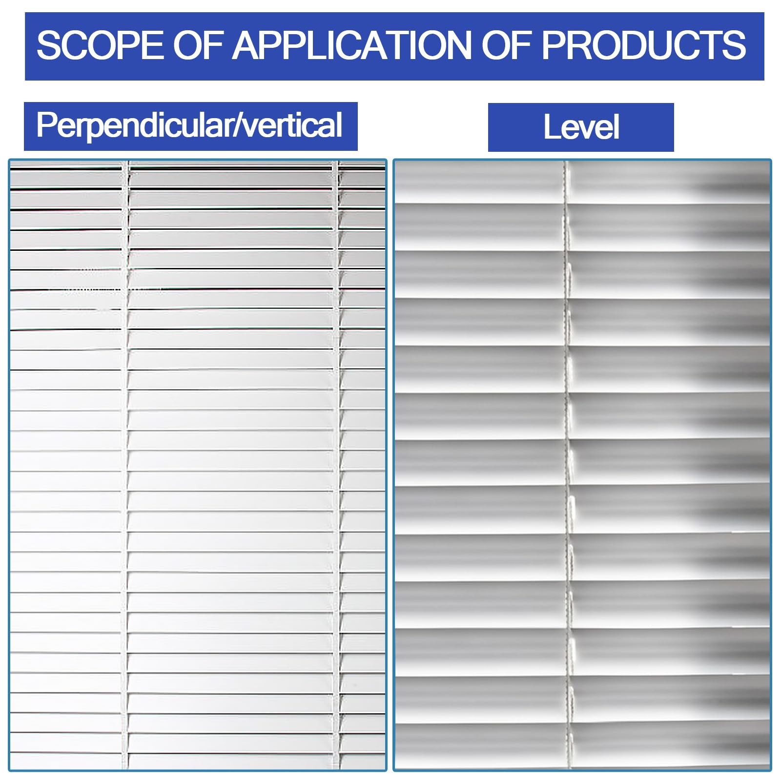 Blind Repair Kit 8 Pcs White Horizontal Blinds Replacement Slats 1″ W x 3″ L
