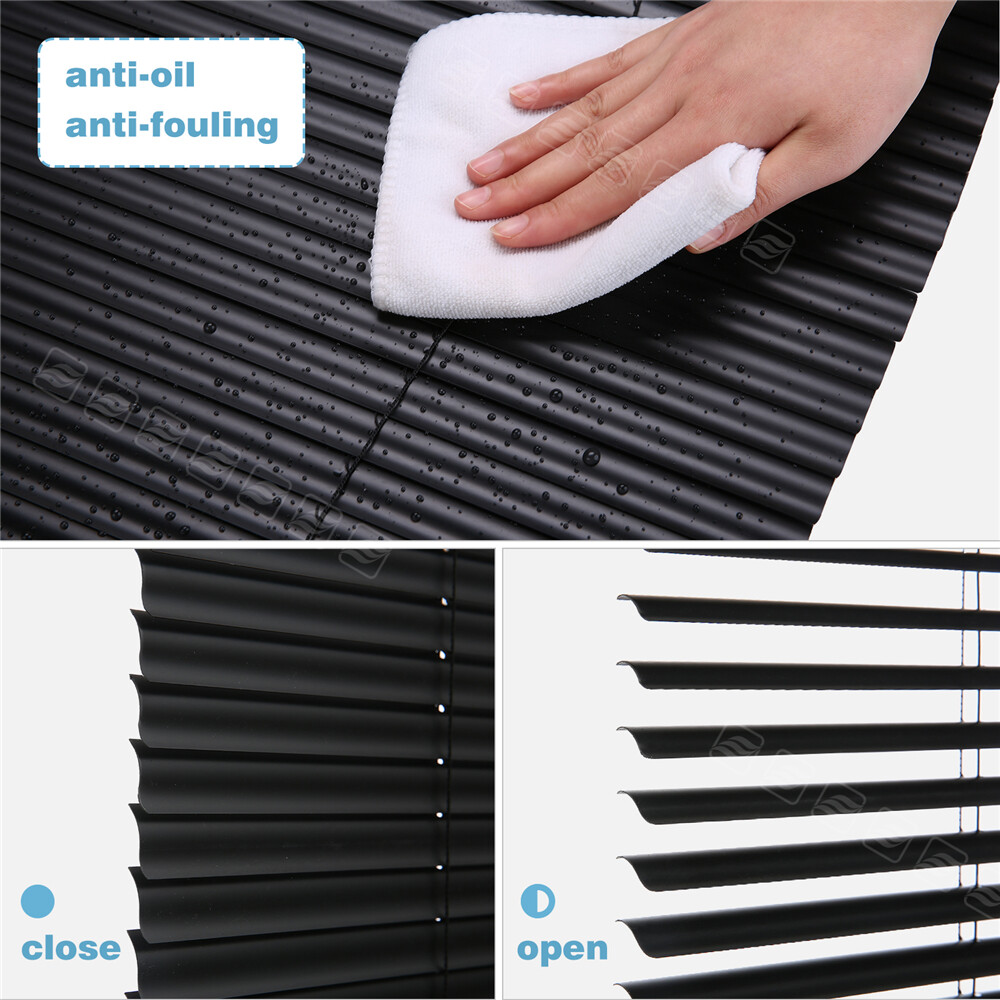 Changshade CUSTOM Cut Blackout Horizontal Blinds Corded 1inch Window Shades
