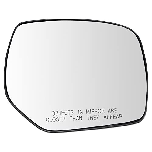 Passenger Side Mirror Glass Convex with Backing Plate for Factory MGA09924