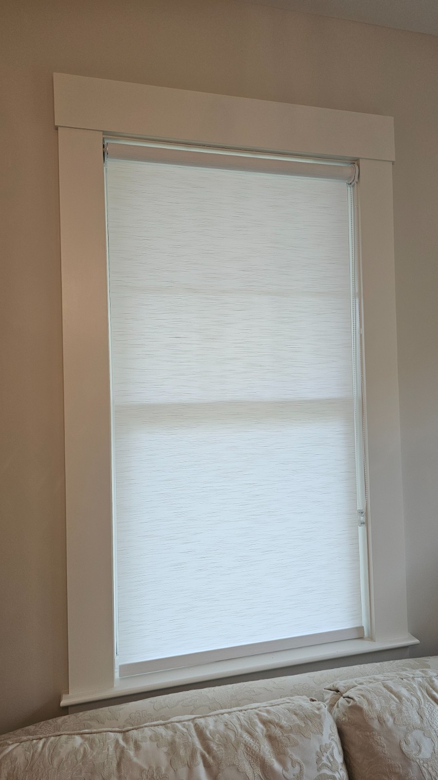 Shades – Budget Blinds, Light Filtering Roller Shades, Cordless, Open Roll