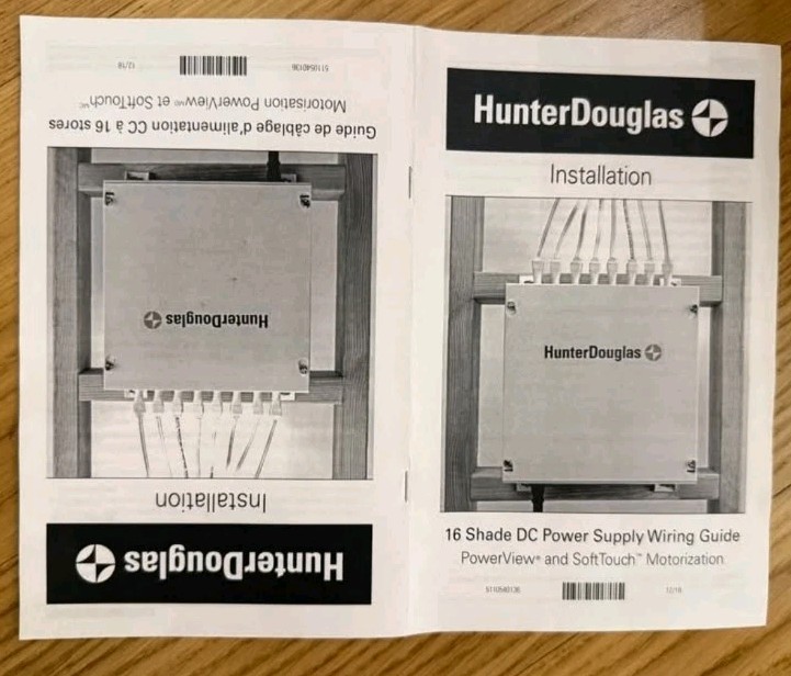 Hunter Douglas NEW 16 Shade Smart Power Supply for Motorized Shades