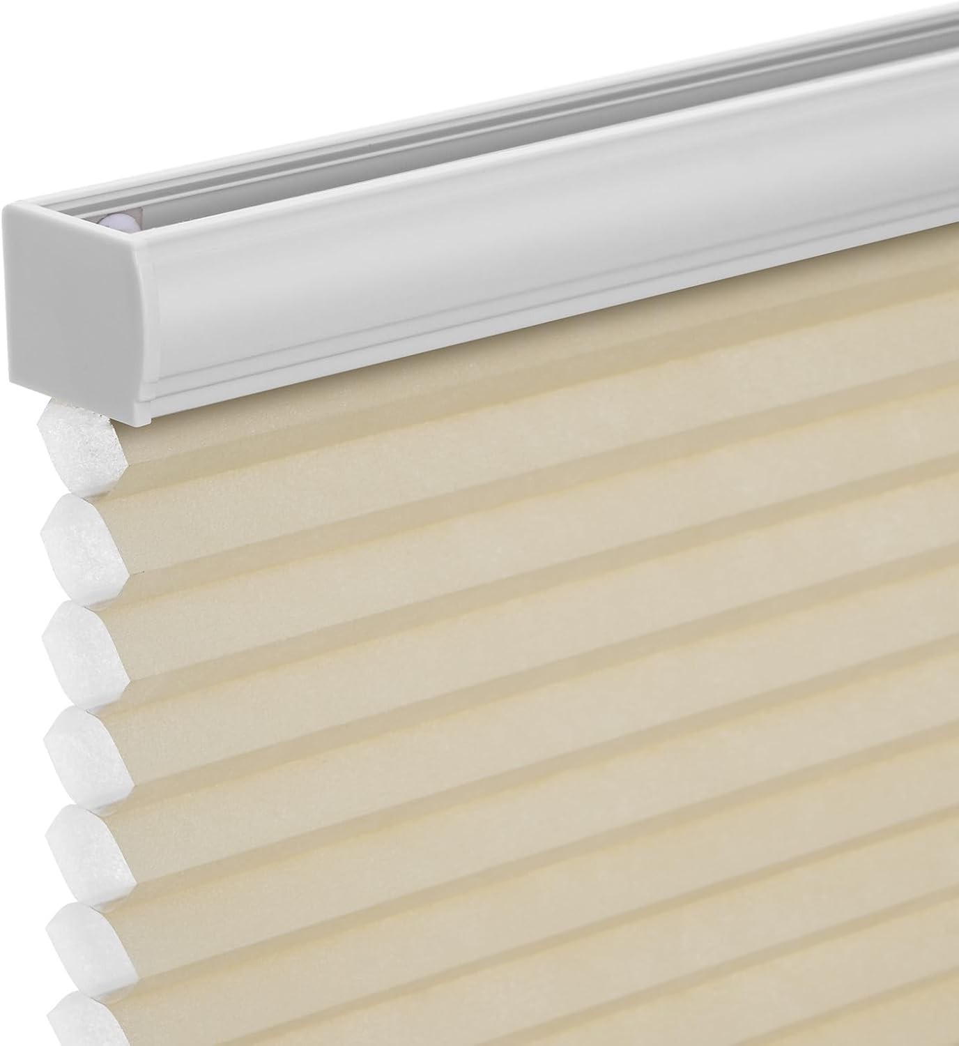 Cordless Cellular Shades,Blackout Honeycomb Shades for Windows,Pull Down Plea…
