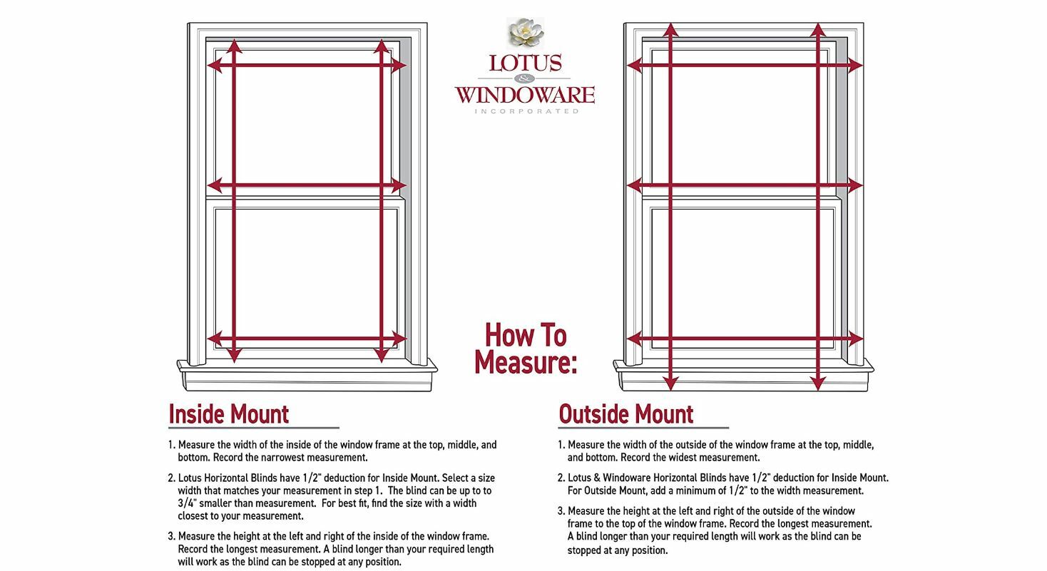 Lotus & Windoware 1″ White Cordless Blind 36×72 Brand New Open Box Free Shipping