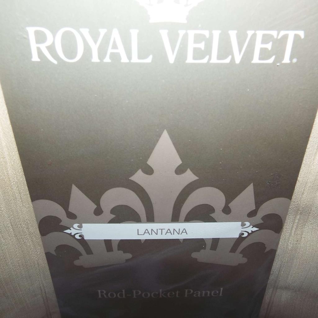 4 Vintage Royal Velvet Panels Window Lantana Chiffon Sheers 50″x84″ Textured JCP