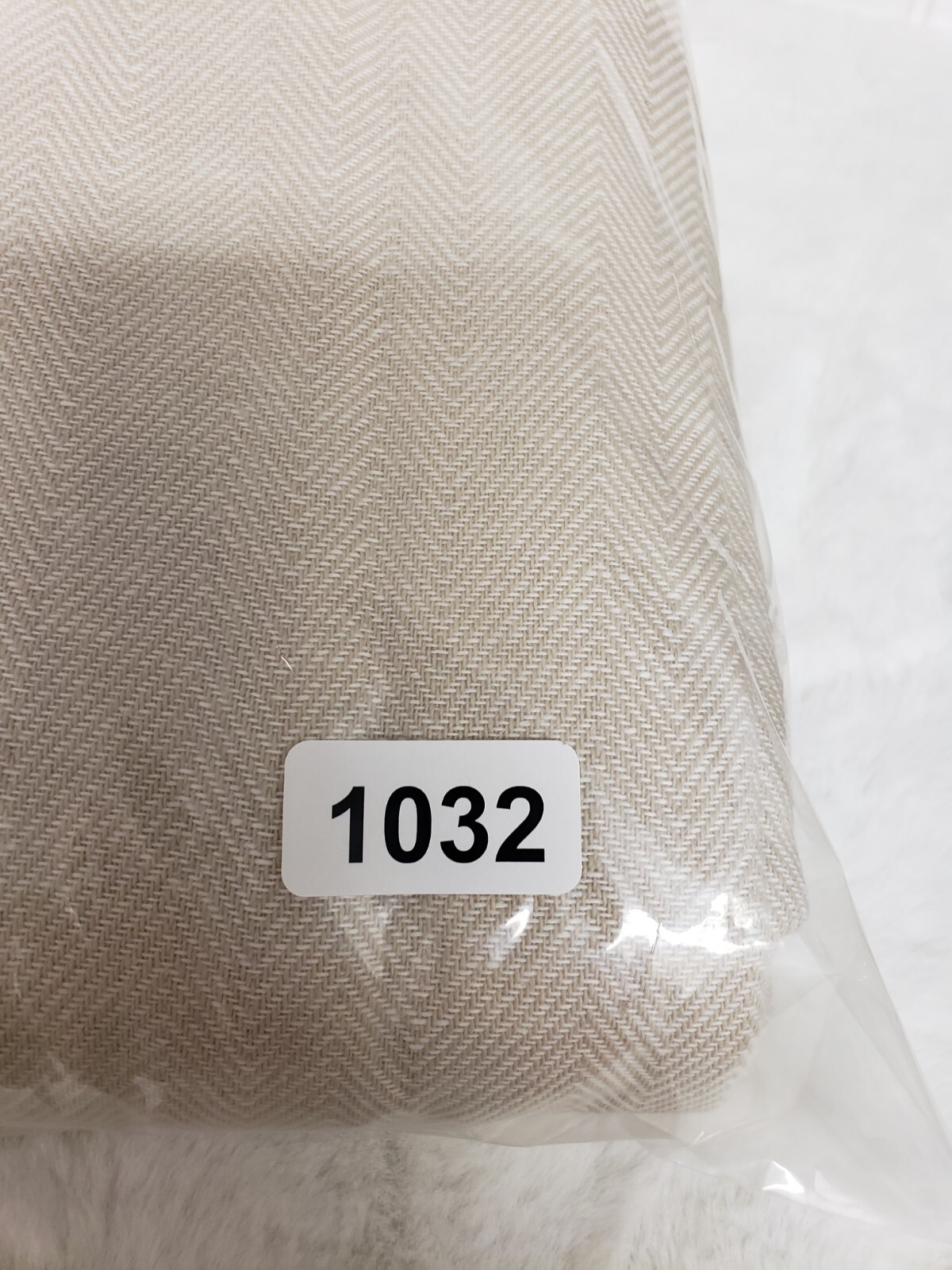 Pottery Barn Stella Herringbone Linen Flax Curtain Drapes Panel NEW 50×108