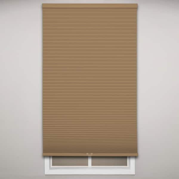 Perfect Lift Latte 1.5 in Cordless Blackout Eco Polyester Cellular Shade