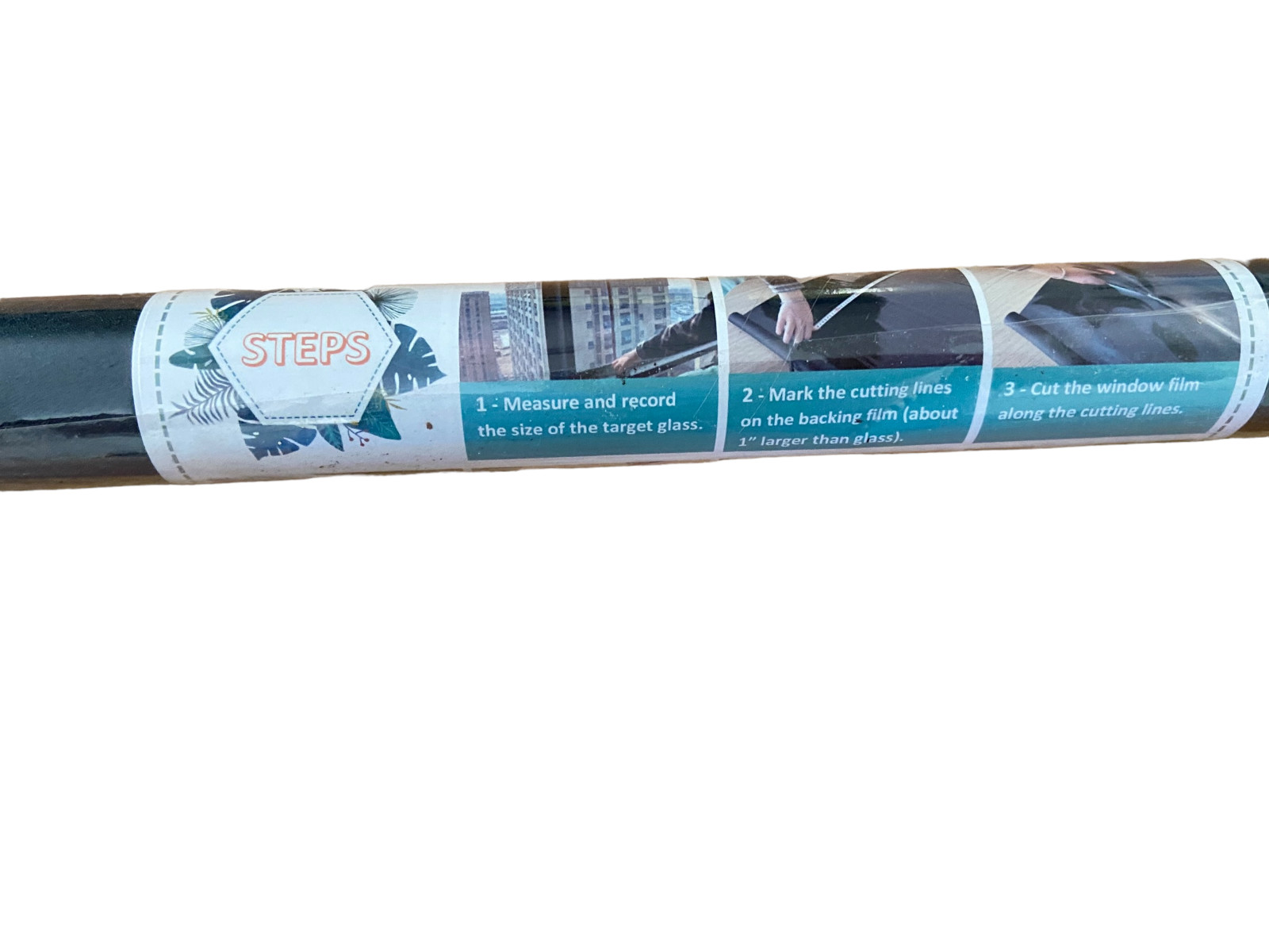 Velimax Window Tint Roll` 45cm Wide 200cm (17.71″ x 86.61″) Sealed Instructions