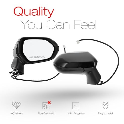 Replacement – Compatible with 2020-2024 Toyota Corolla Passenger Side Mirror