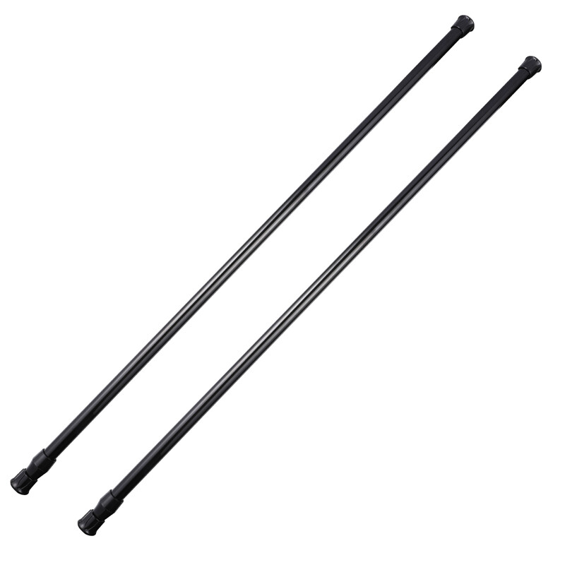 Spring Tension Curtain Rod For Window Kitchen Bathroom Cabinet Adjustable Length