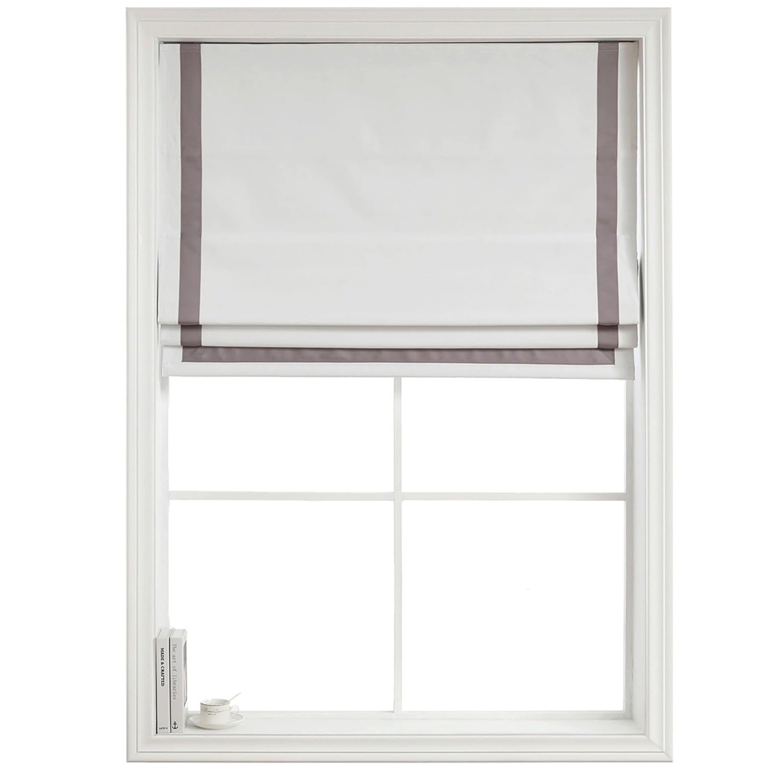 Everyday Celebration Blackout Roman Shade Beige 31×64 Cordless