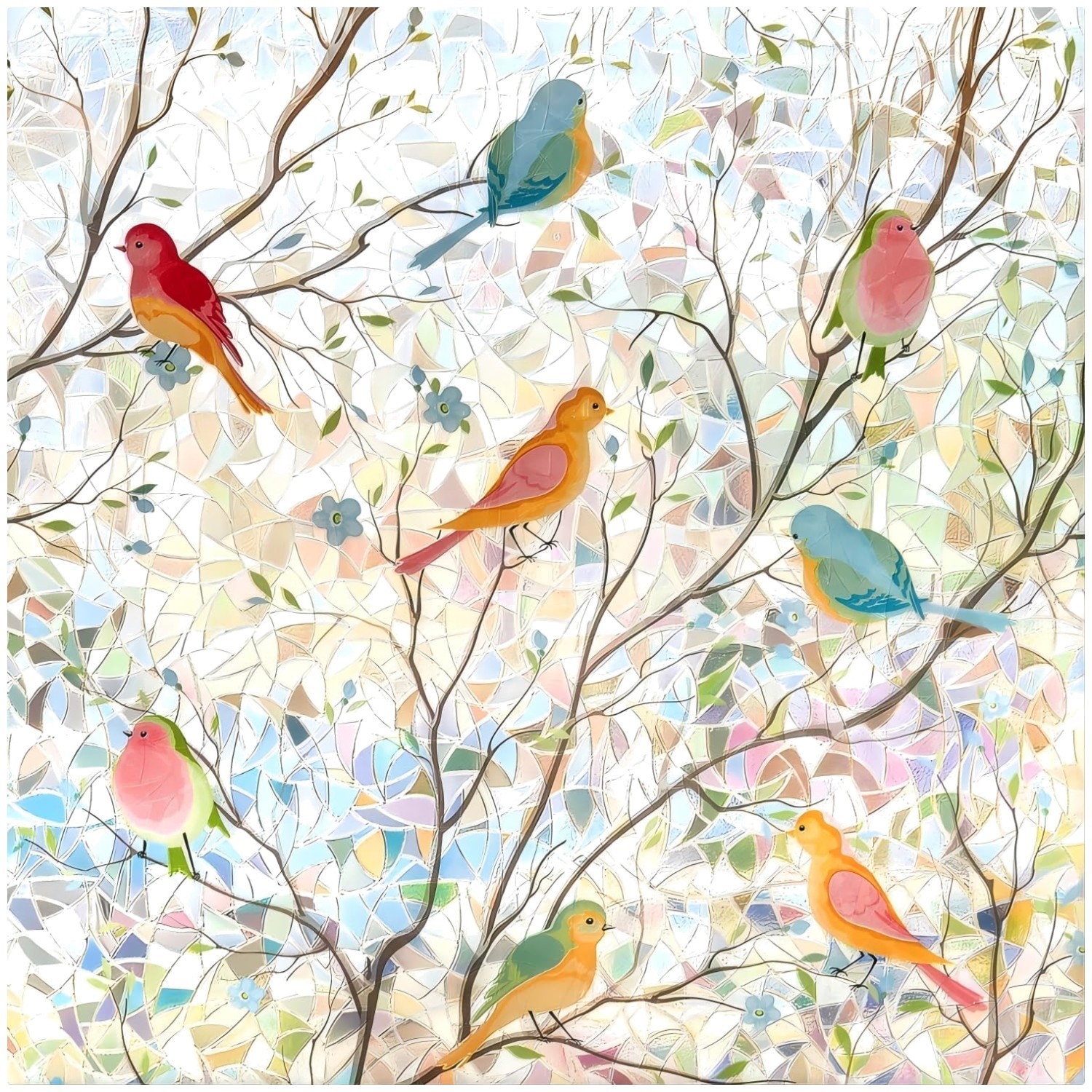 Scratch-Resistant Rainbow Window Film 355 sq ft