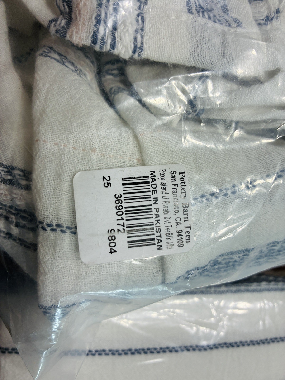 Pottery Barn Roxy Two Panel Curtain Set NIB 44 X 96 Inches Each