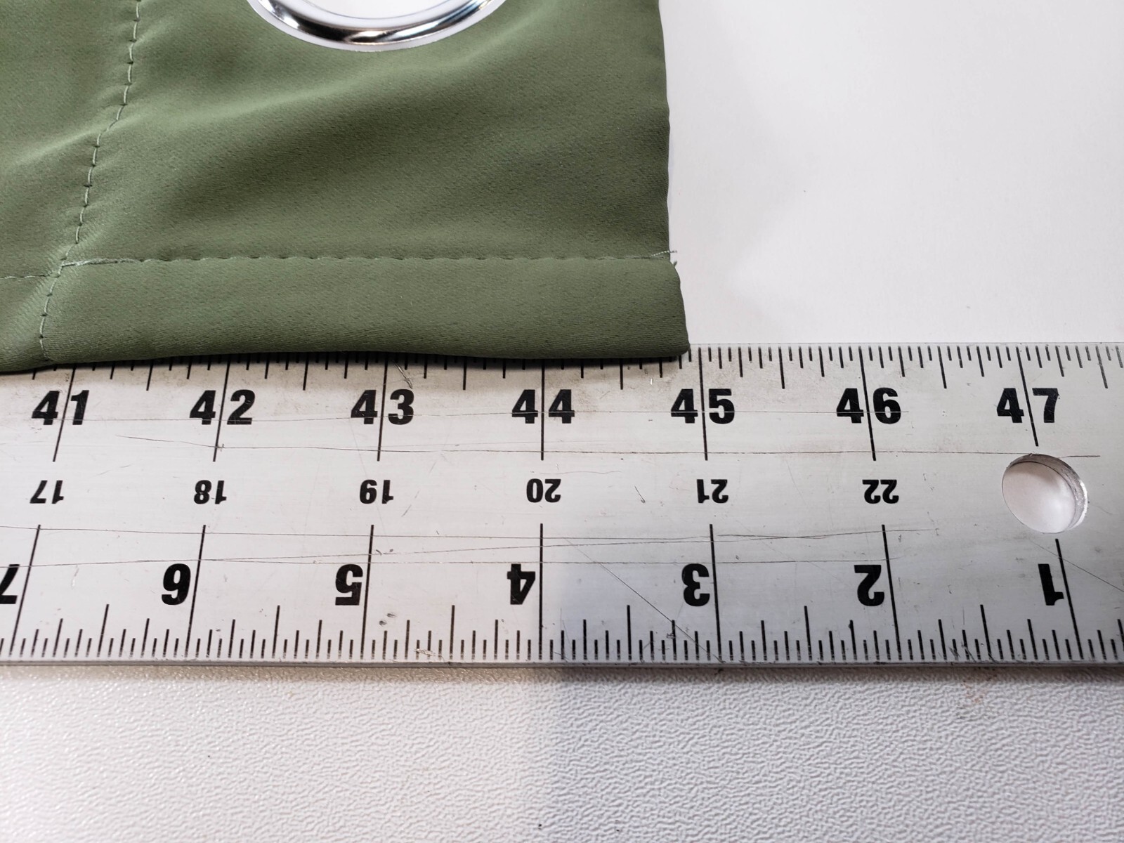 H.VERSAILTEX Solid Grommet Blackout Curtain 52″ W x 45″ L Green Bay 2 Panels