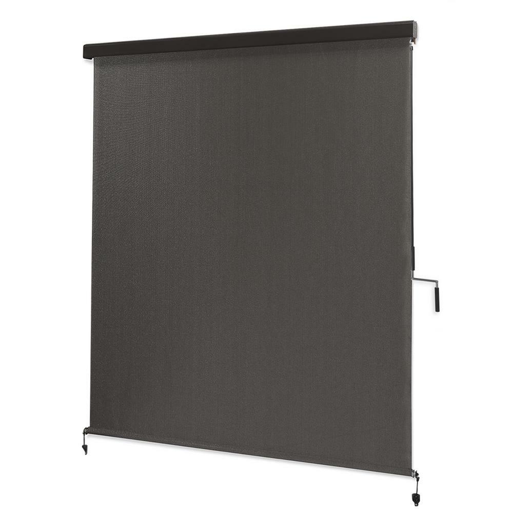 Coolaroo Roller Shade UV Blocking Stain Resistant Polypropylene Non-Motorized