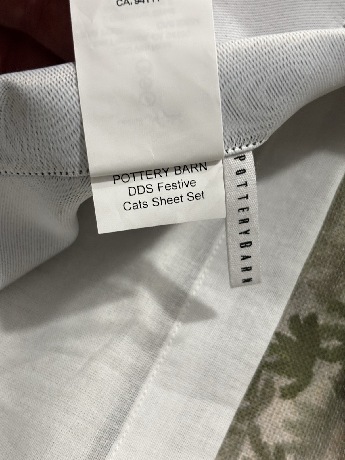 Pottery Barn Jardin Toile Blackout Curtain ~ 50” x 84” ~ Green Multi ~ READ