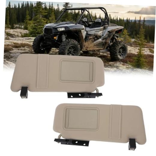 Sun Visors for 2019-2025 Polaris Ranger XP 1000 Northstar EPS Upper Front