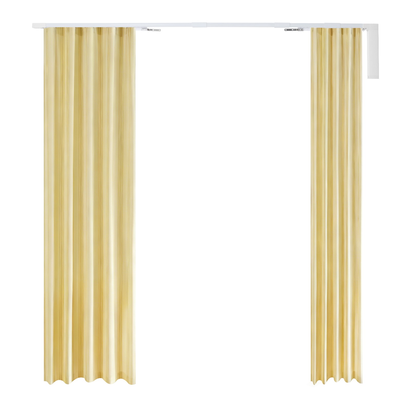 Motorized Curtain Track w/ Adjustable Length 120-620cm,Electric Curtain Track