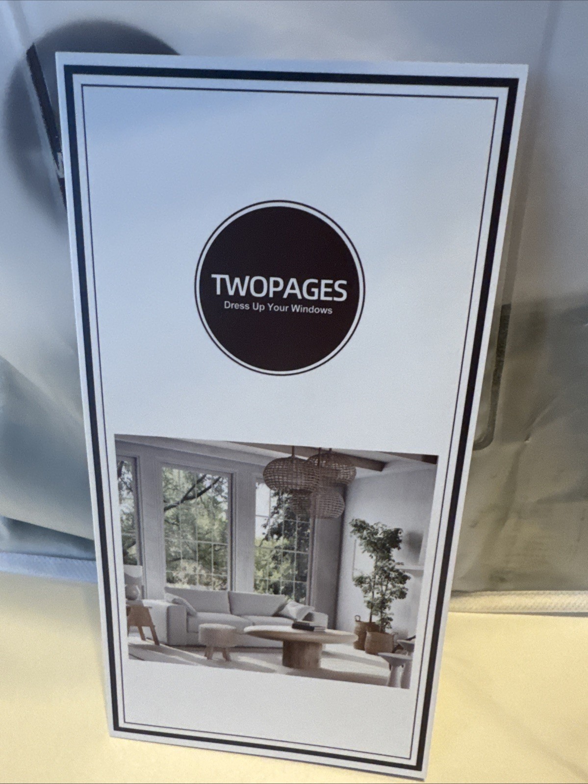 TWOPAGES LIZ LINEN Pale Blue Aqua PINCH PLEAT CURTAINS Room Darkening 26W x 84W