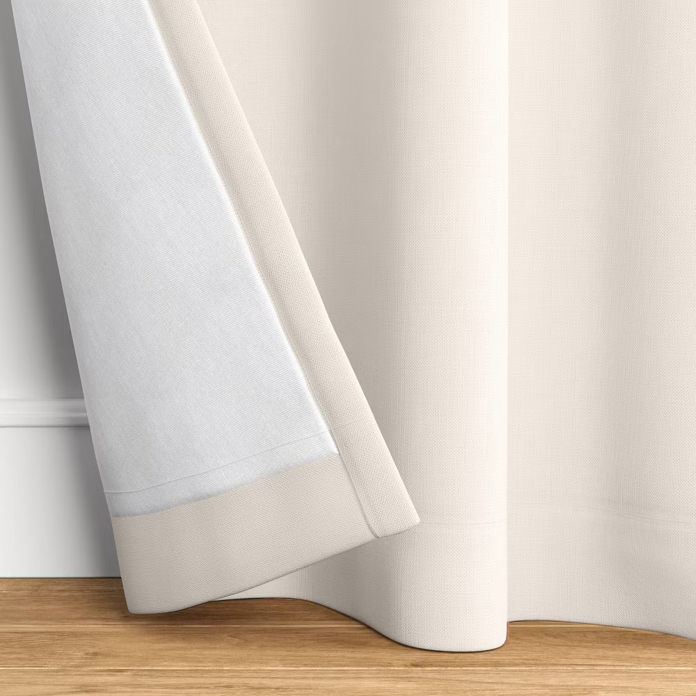 Blackout Velvet Window Curtain Panel – Threshold