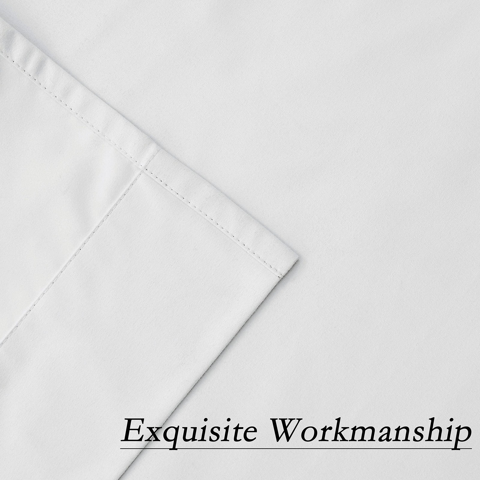 100 Blackout Window Curtain Liner 2 Panels Light Blocking Liner Thermal Insul…