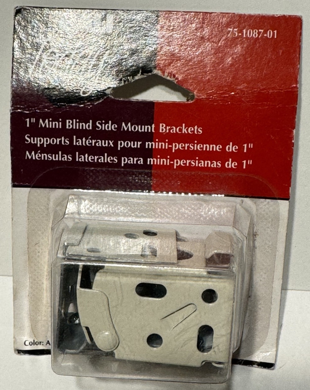 Bali Today Mini Blind Side Mount Brackets 1″ Alabaster