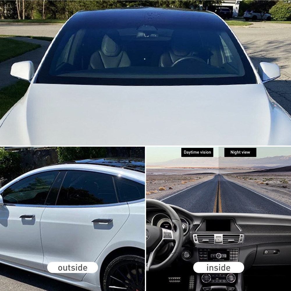 2-PLY 5% 20% 35% VLT Nano Carbon Window Film Tint Shade All Sides & Rears USA