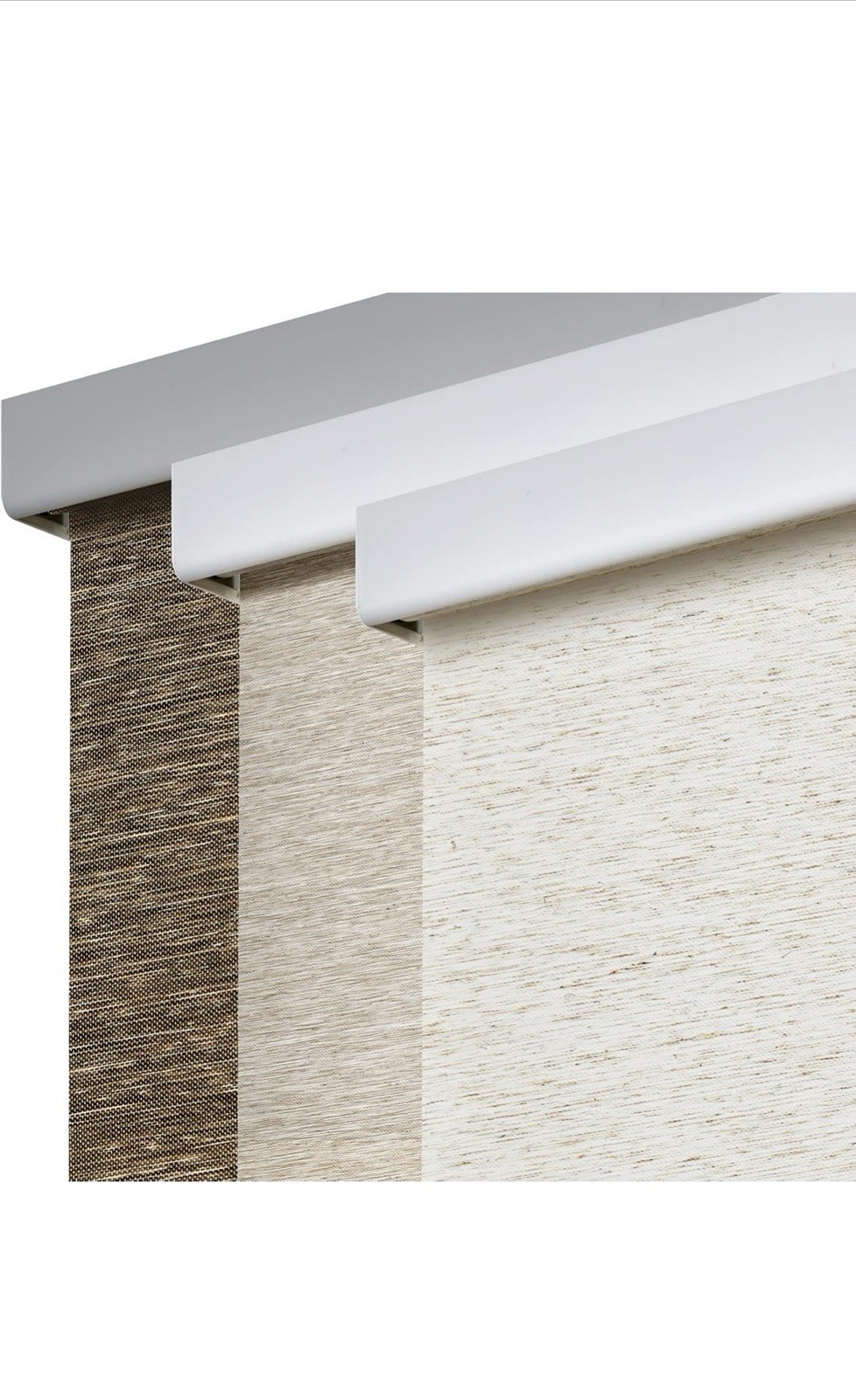 Persilux Free-Stop Cordless Roller Window Shades Cream 46″ W x 72″ H) Lt 123*