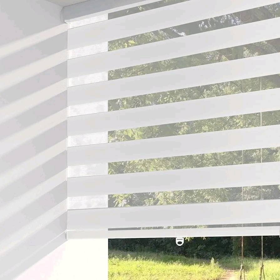 5 Count Cordless Zebra Window Shades, Indoor Blinds, Guard Blinds, W 57″ X H 72″