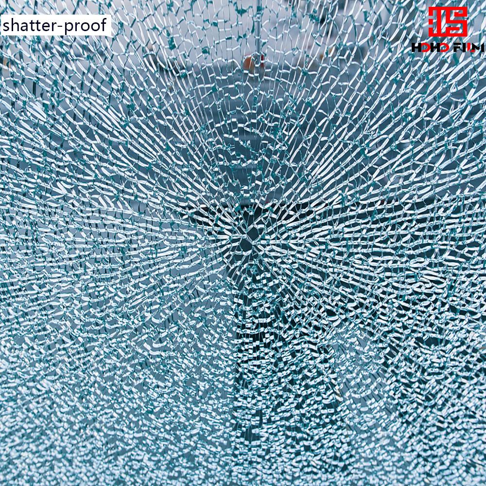 2MIL/4MIL Safety Window Film Shatter Proof Glass protection Home tint HOHOFILM