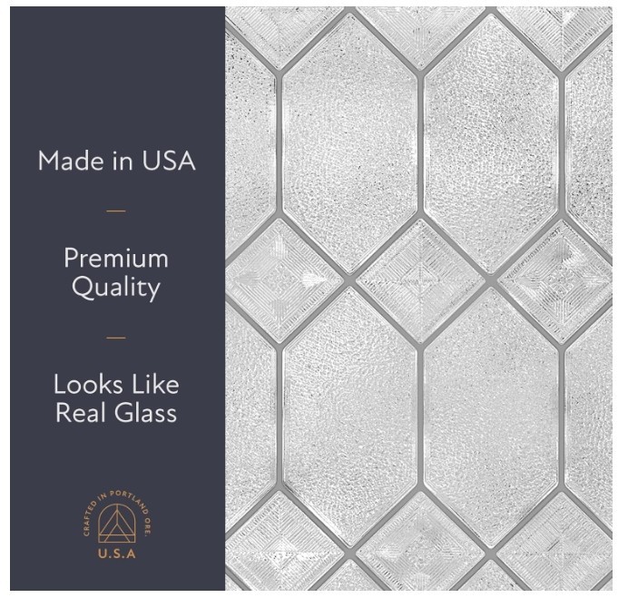 Artscape Old English Window Film Privacy Texture UV Protection 24×36 Cling