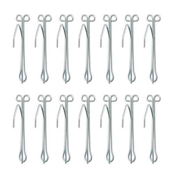 Kenney Slip-In Hooks, 3” x 1/2” Heading, Set of 14