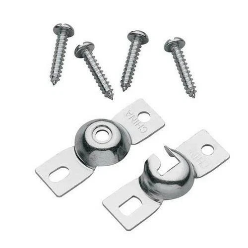 Roller Shade Inside Window Frame Mount Steel Brackets 2 pack (1 pair) w/ Screws