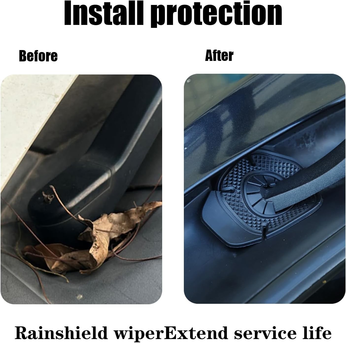 12pcs Universal Silicone Wiper Pivot Guards, Premium Windshield Wiper Covers and