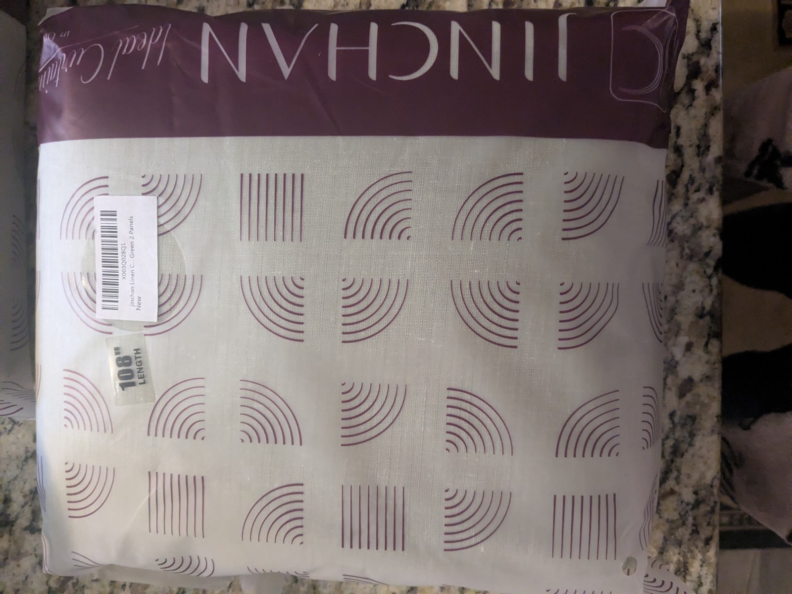 Jinchan Green Curtains 2 Pannel Pack 108 Inches Long Blackout Curtains