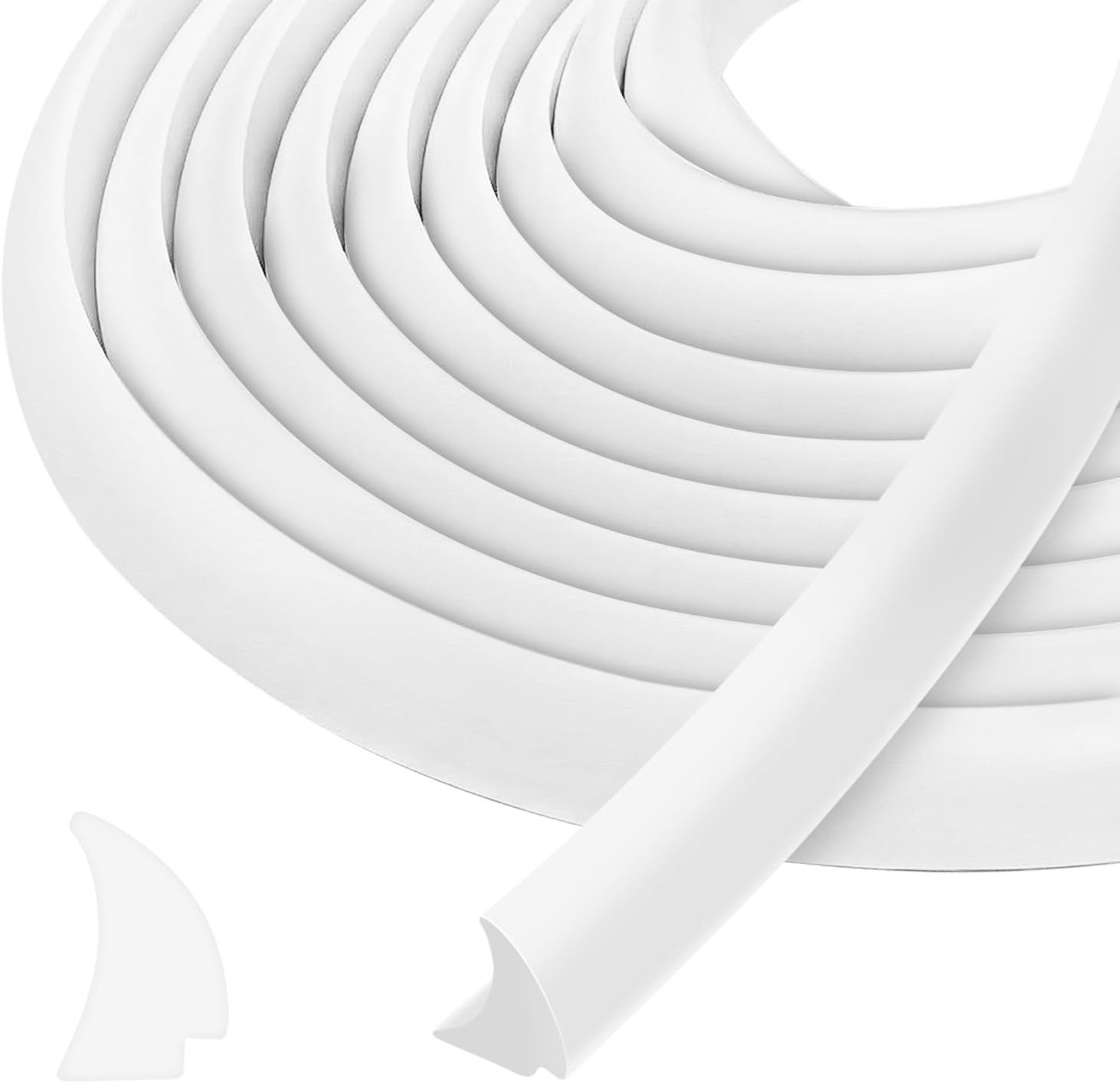 Silicone Rubber RV Window Seal 1/2” X 1/4” White, Sound Insulation Weather Str