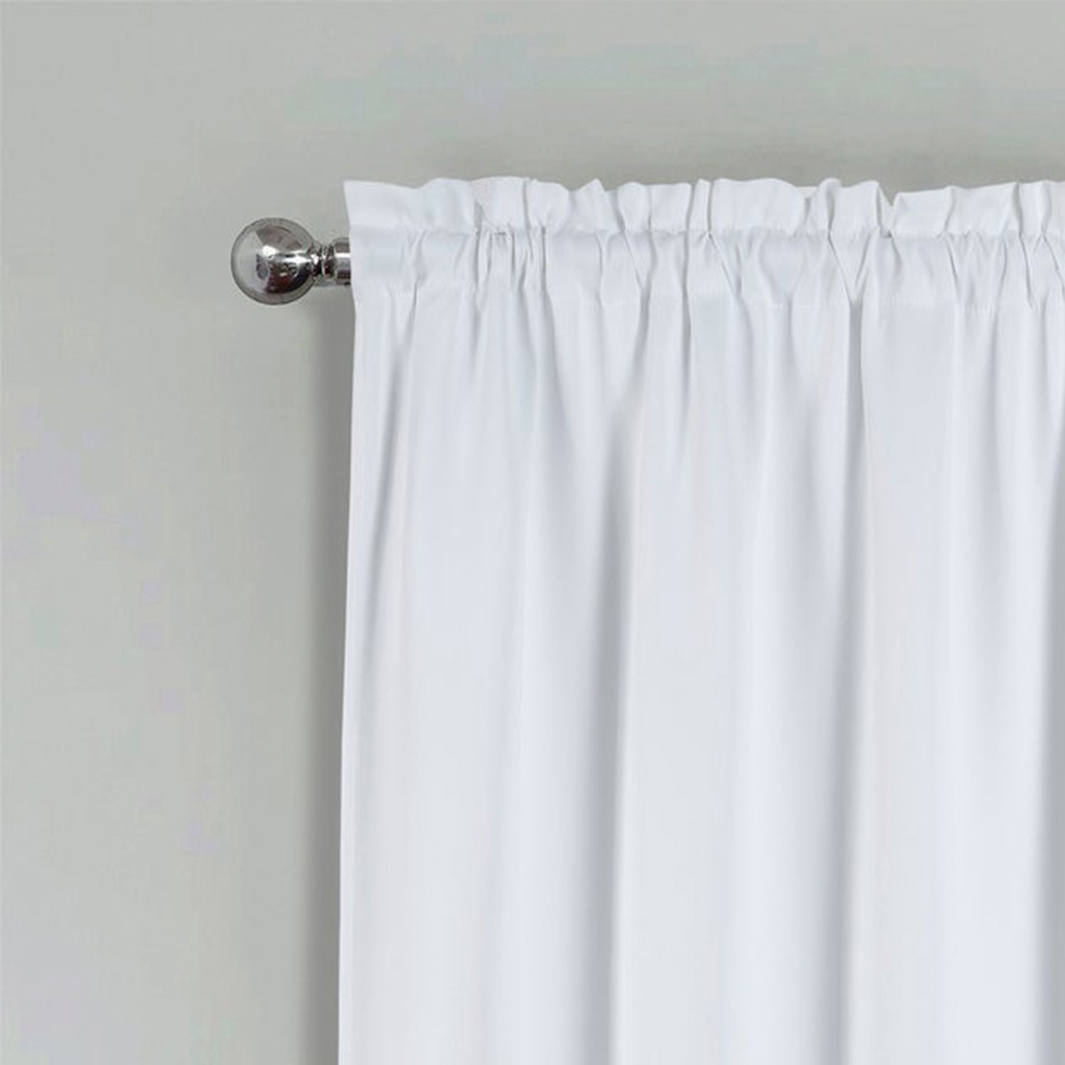 RT Designers Collection Twilight Blackout Rod Pocket Panel 54″ x 84″ White