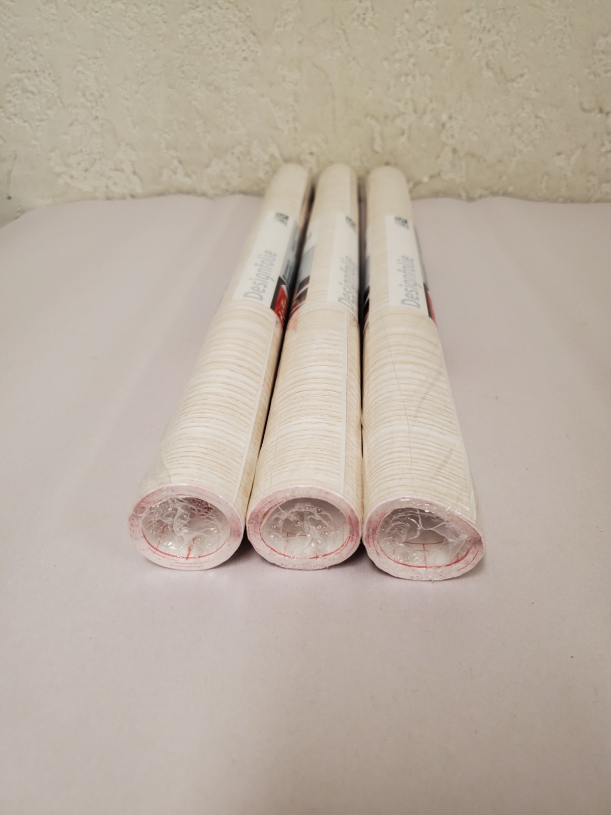 *3 ROLLS* d-c-fix 17″ x 78″ White Ash Self-Adhesive Drawer/Shelf Wood Film Liner