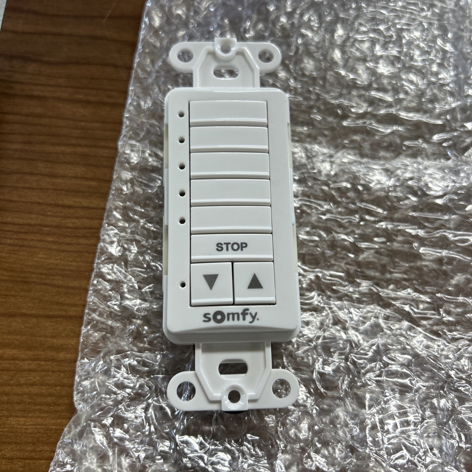 Somfy DecoFlex 5 Channel White Wall Switch Shade Control 1810813
