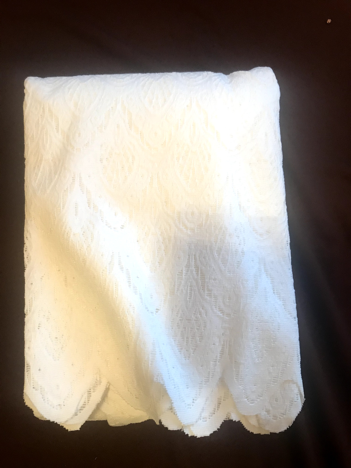 HLC.ME Monaco Premium Soft Decorative Ombre Lace Semi Sheer Light Filtering