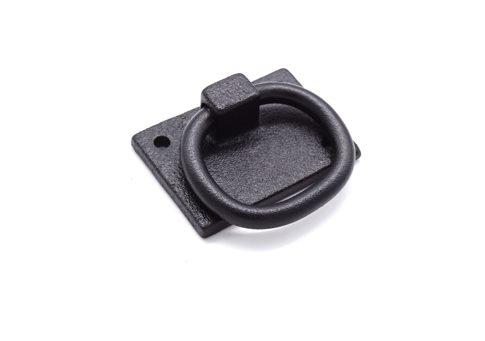 2″ Black Iron Ring Pull Antique Black Cast Iron Ring Pull Shutter Ring Pull